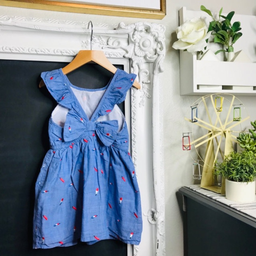 Cat & Jack Embroidered Popsicle Dress